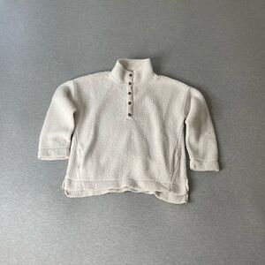 Aerie Women’s Sherpa Mock Neck Pullover Sweater